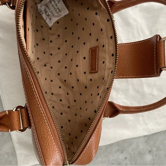 Kate Spade Tan Leather Satchel - Picture 3 of 4